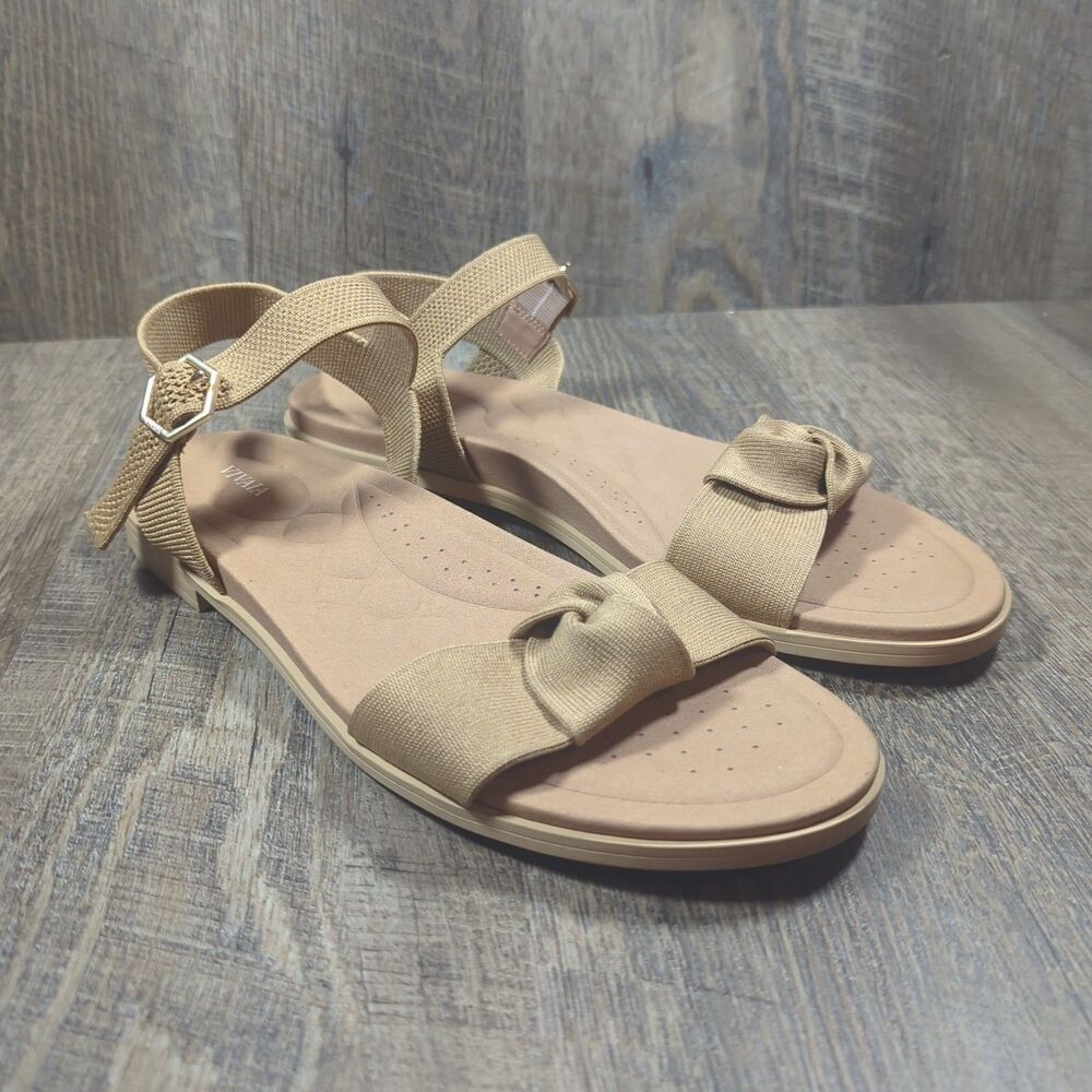 Vivaia Arch Pro AdaptAll Paloma Sandals Nutmeg Brown Women's Size US 10.5 EU 42